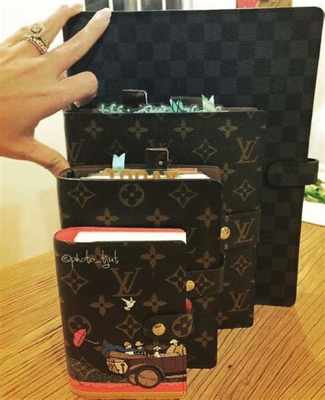 lv agenda sizes|louis vuitton agenda planner.